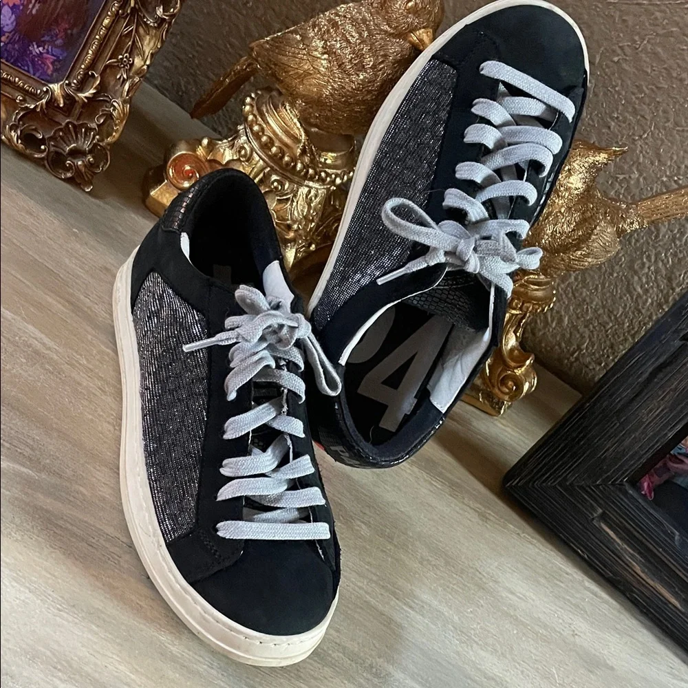 P448 Designer Sneakers . Excellent condition . Size 36( 6.5) suede and leather
